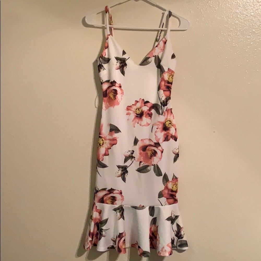 Floral Mermaid Dress